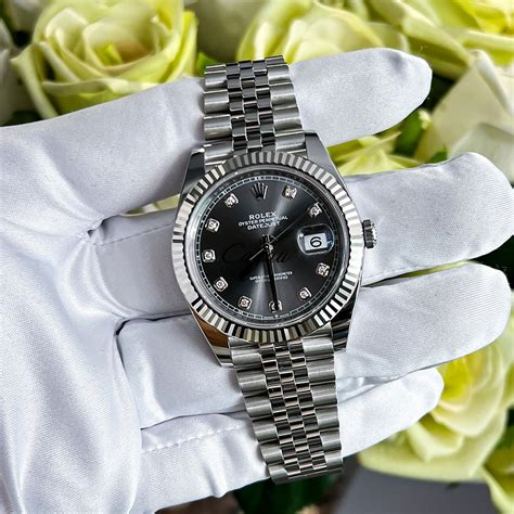 all rolex datejust dials|Rolex Datejust 41 with diamonds.